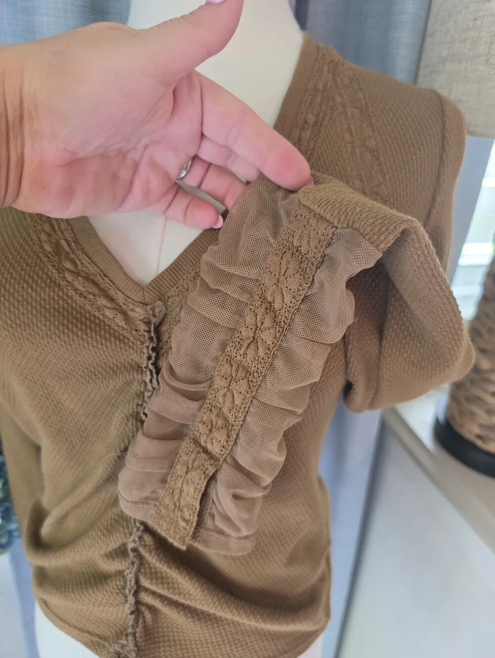 Free People Wear Me Out Top